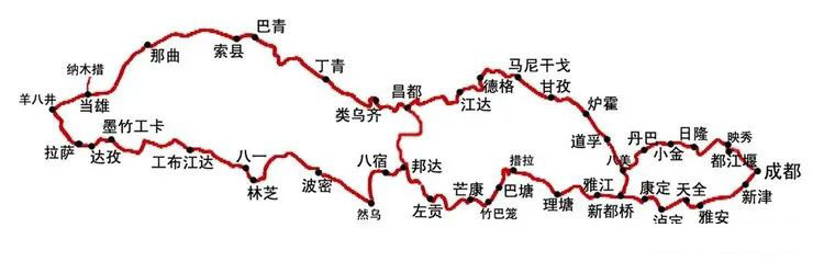 川西租車旅游線路